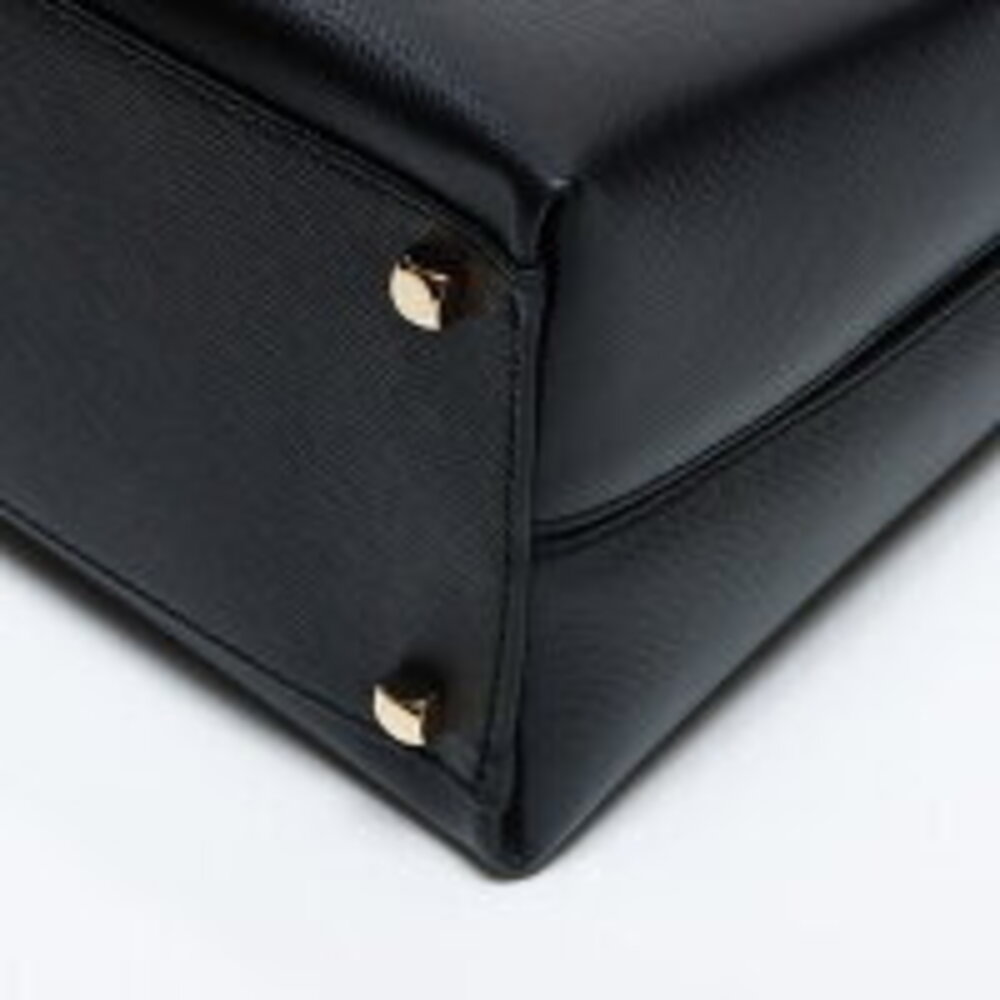Salvatore Ferragamo Gancini Handbag Black - Picture 7 of 13